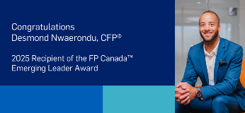 desmond n article Congratulations Desmond Nwaerondu CFP 2025 Recipient of the FP Canada Emerging Leader Award